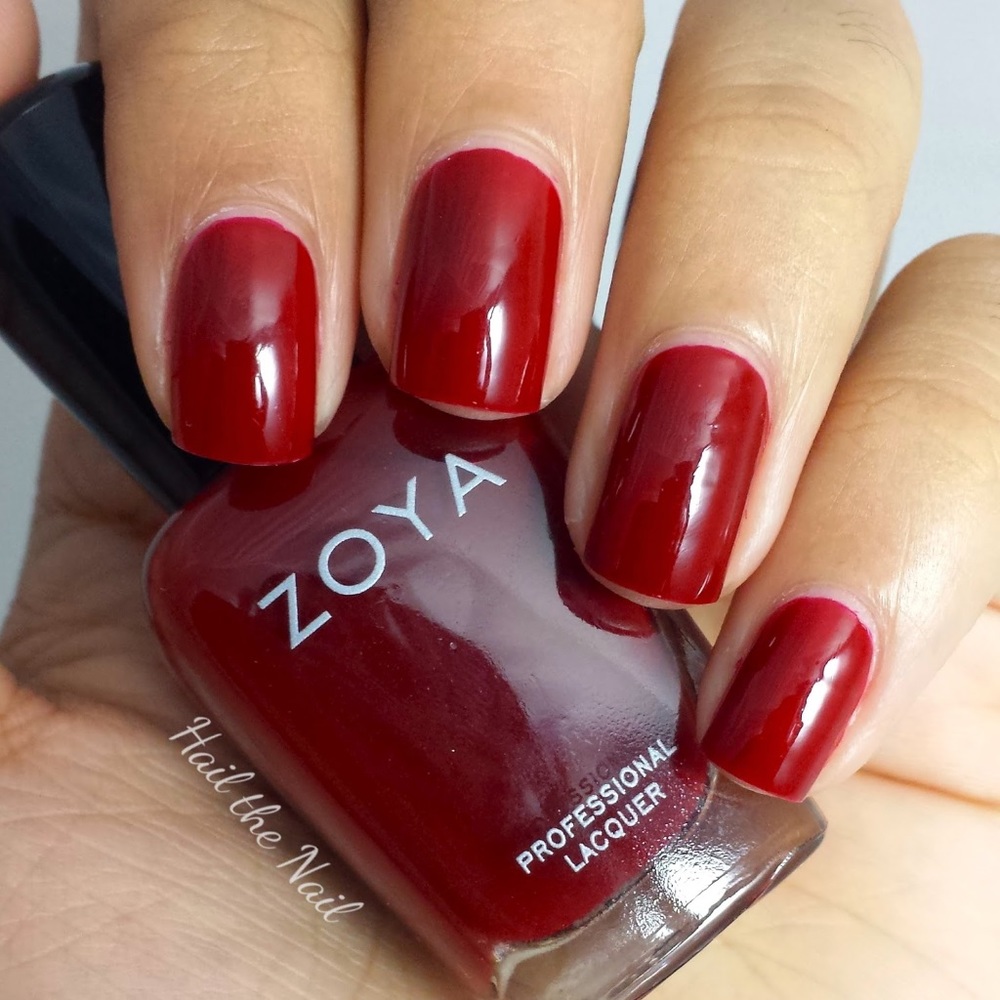 ZOYA Dark Red Jelly Color - SASHA